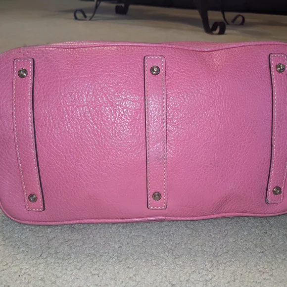 Dooney And Bourke Pink Leather Handbag - Picture 15 of 16